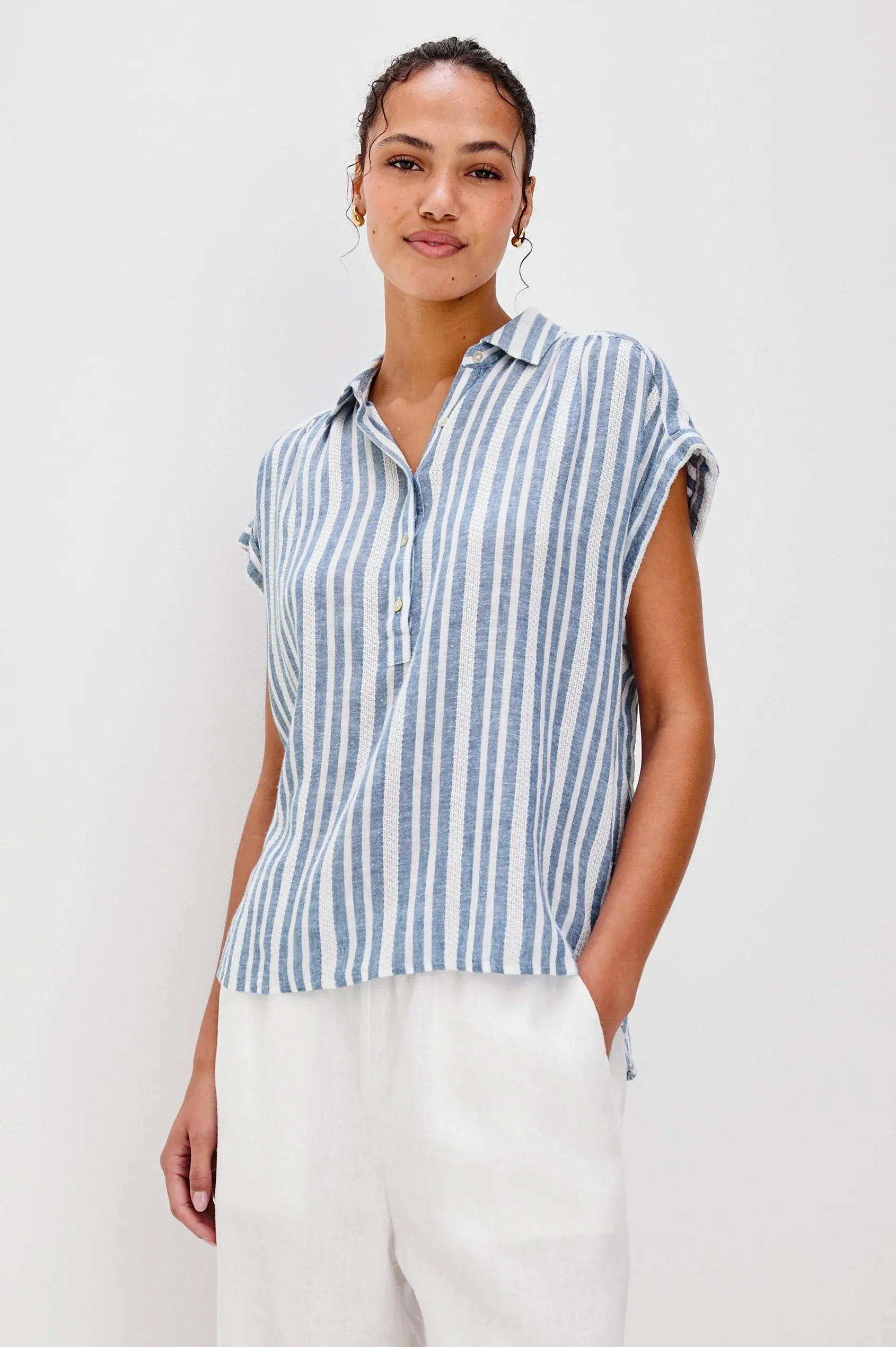 Rails Jalisco Top in Blue