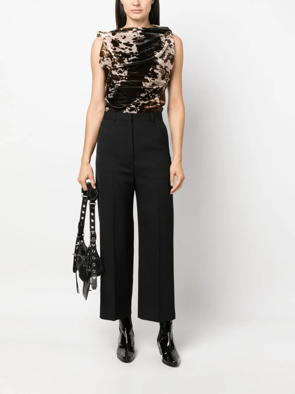 Relaxed tailored trousers