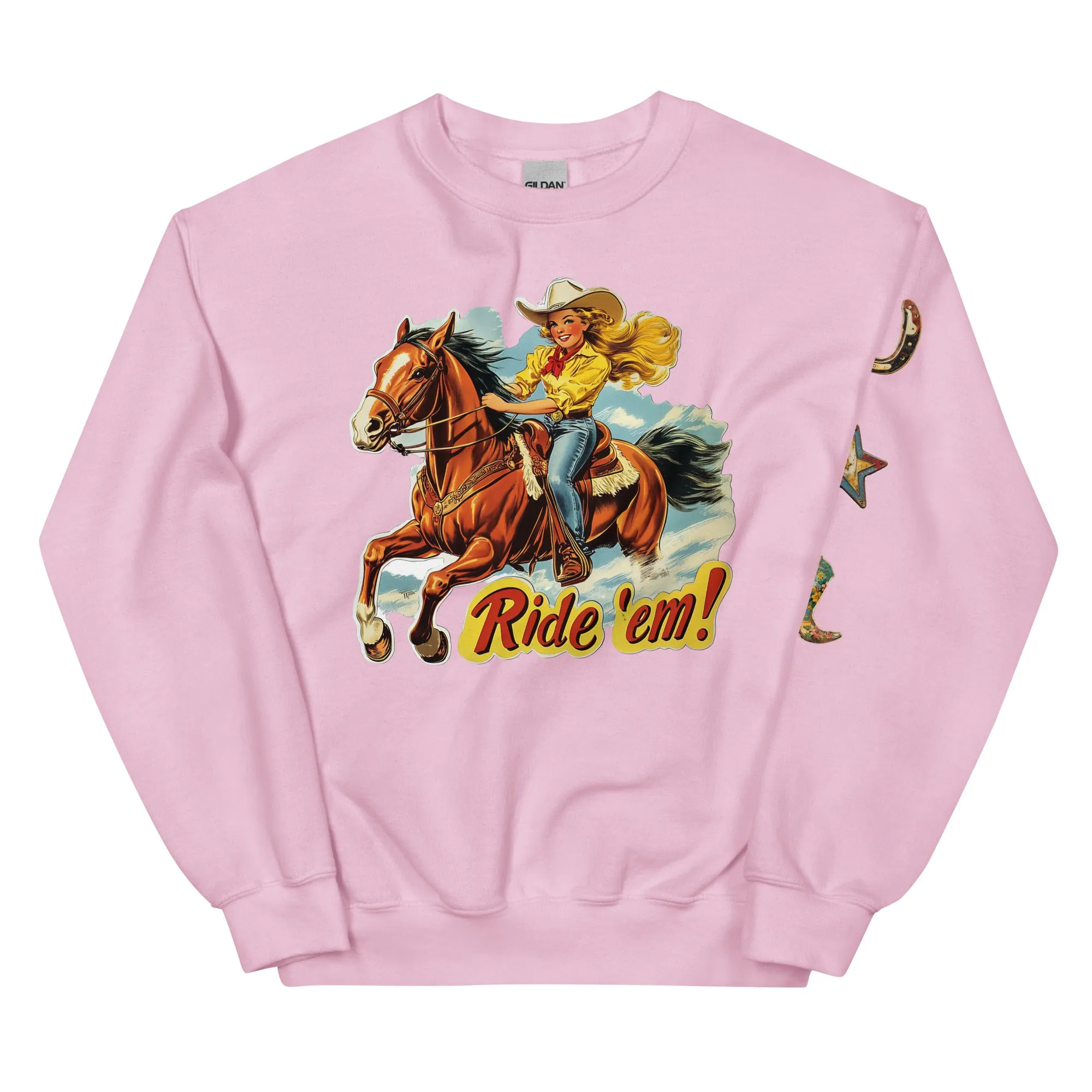 Ride 'Em Cowgirl Unisex Sweatshirt