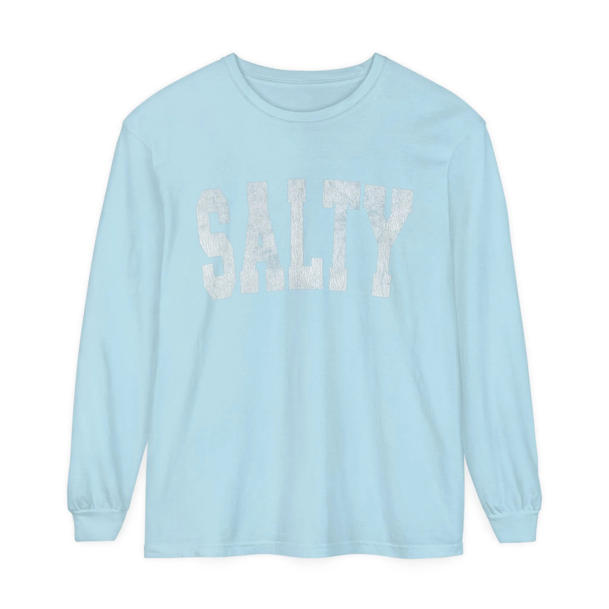 SALTY Super comfortable premium unisex long sleeve Tee, by Comfort Colors