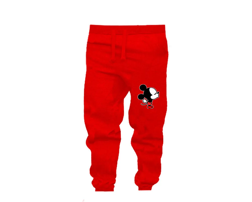 She's Mine and He's Mine Couple Shirts and Kissing Mickey Jogger Pants, Top & Bottom Sets
