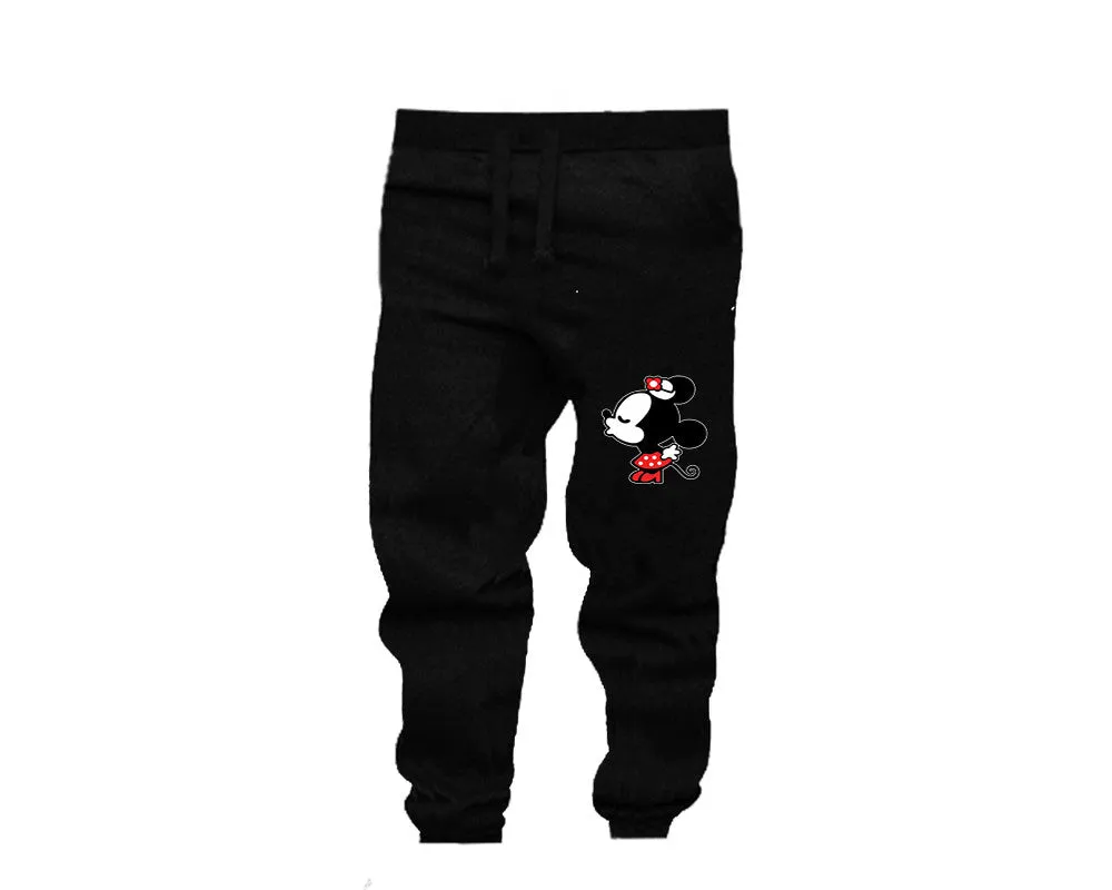 She's Mine and He's Mine Couple Shirts and Kissing Mickey Jogger Pants, Top & Bottom Sets