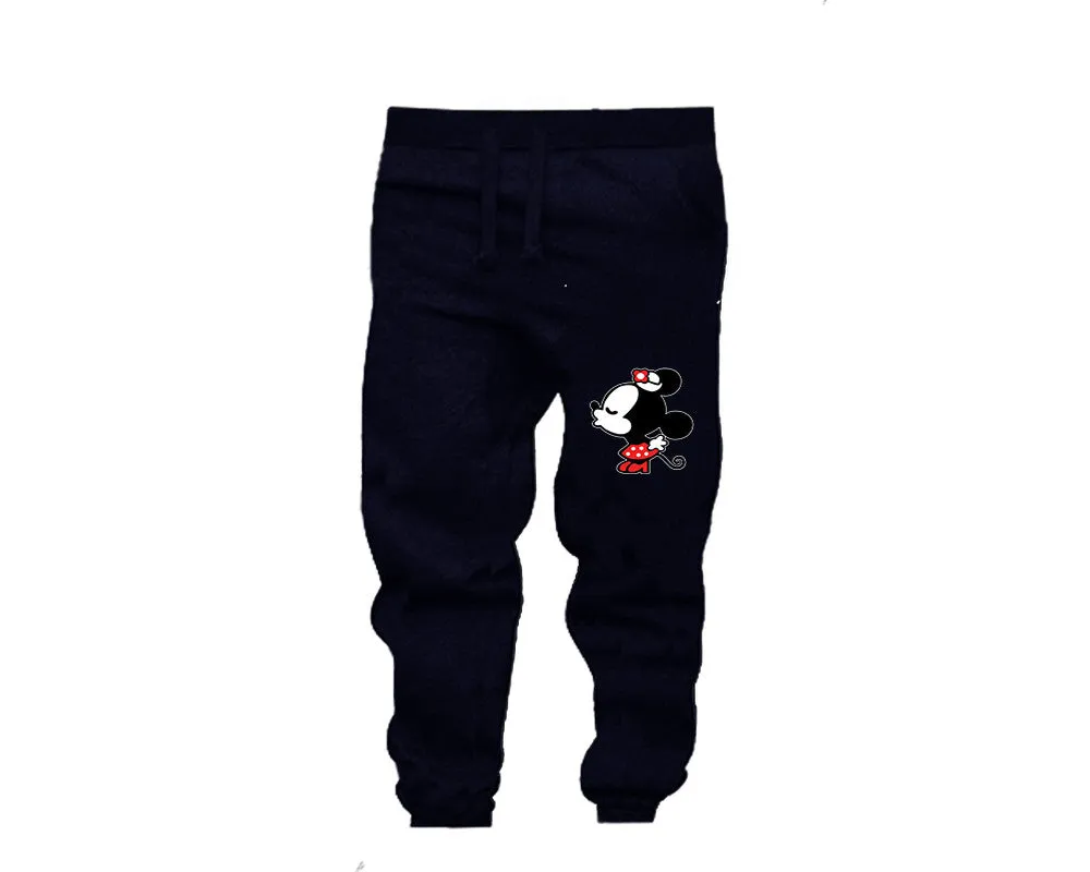 She's Mine and He's Mine Couple Shirts and Kissing Mickey Jogger Pants, Top & Bottom Sets