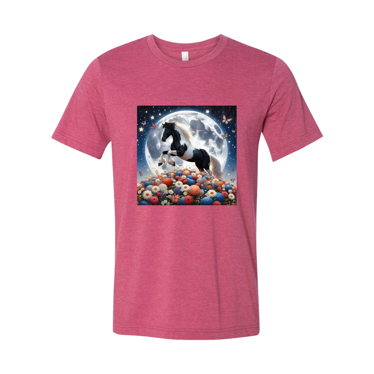Spring Moon Paint Horse T Shirts