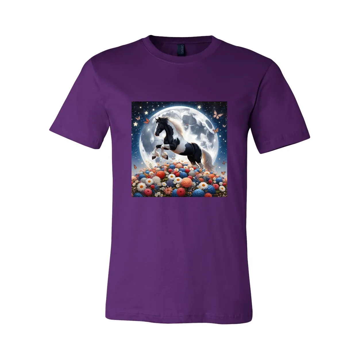 Spring Moon Paint Horse T Shirts