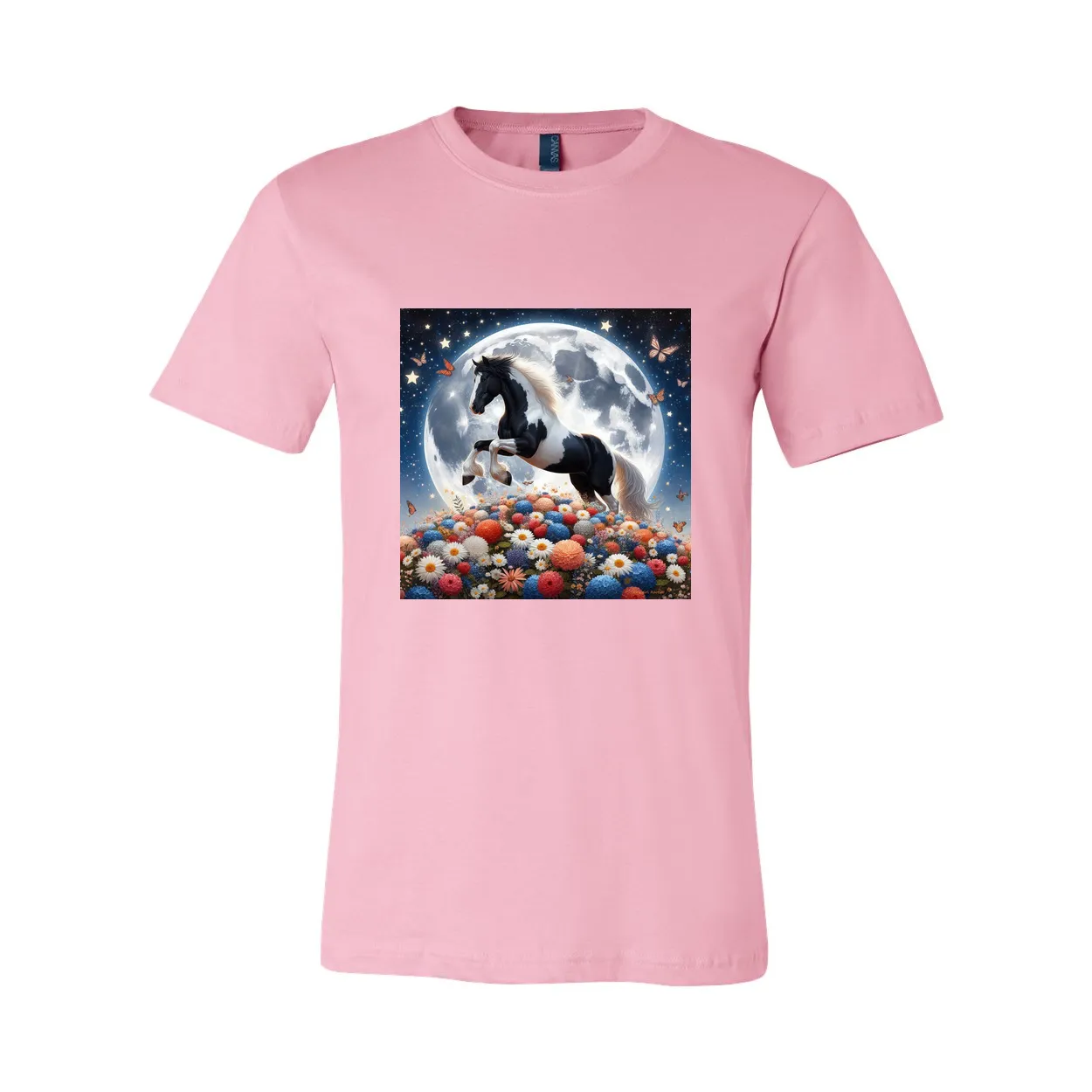 Spring Moon Paint Horse T Shirts