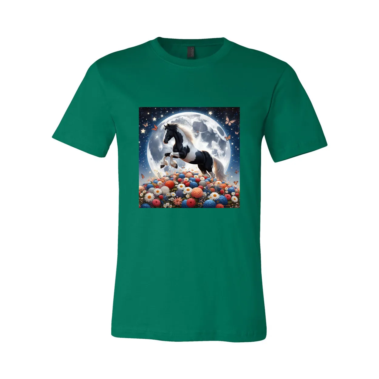 Spring Moon Paint Horse T Shirts