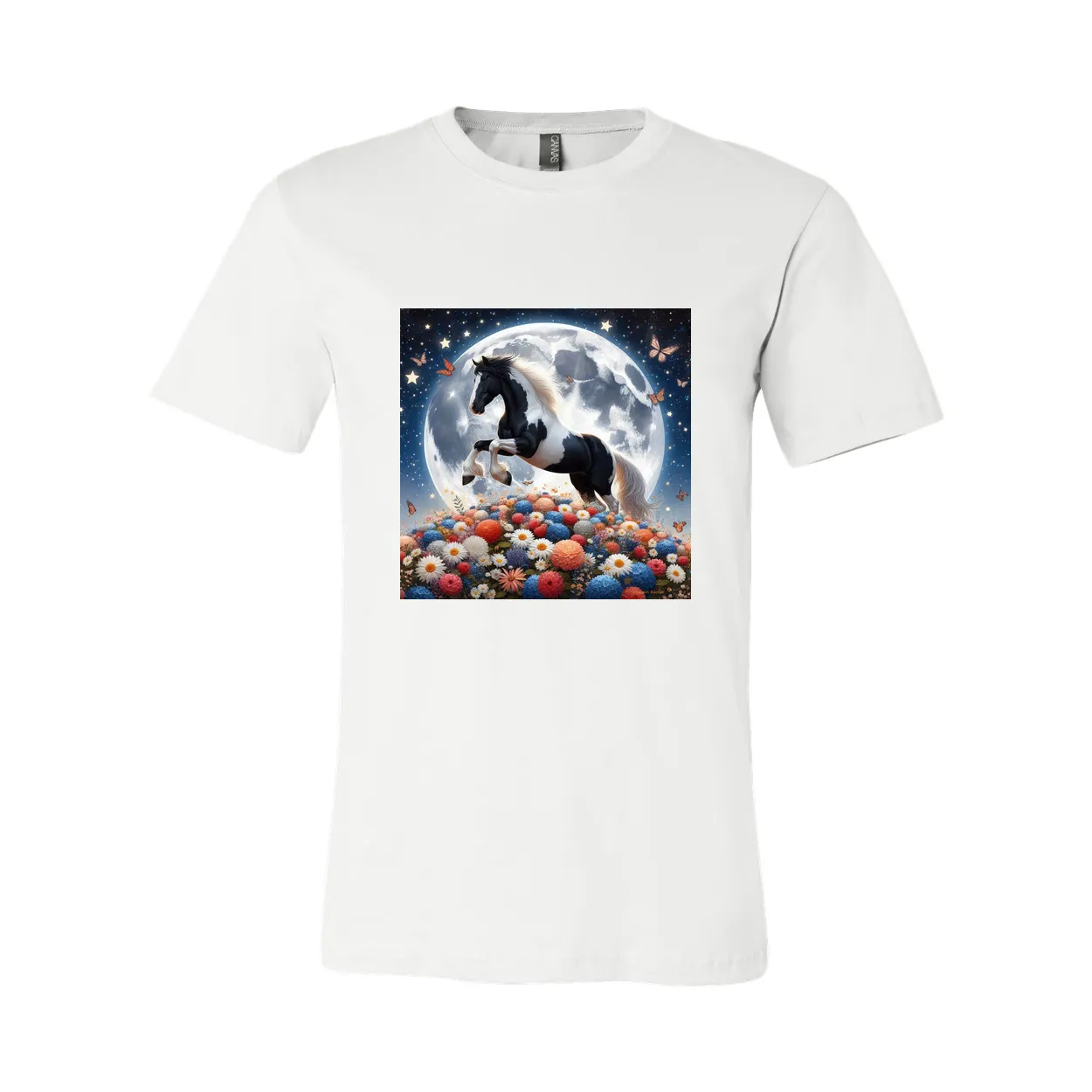 Spring Moon Paint Horse T Shirts