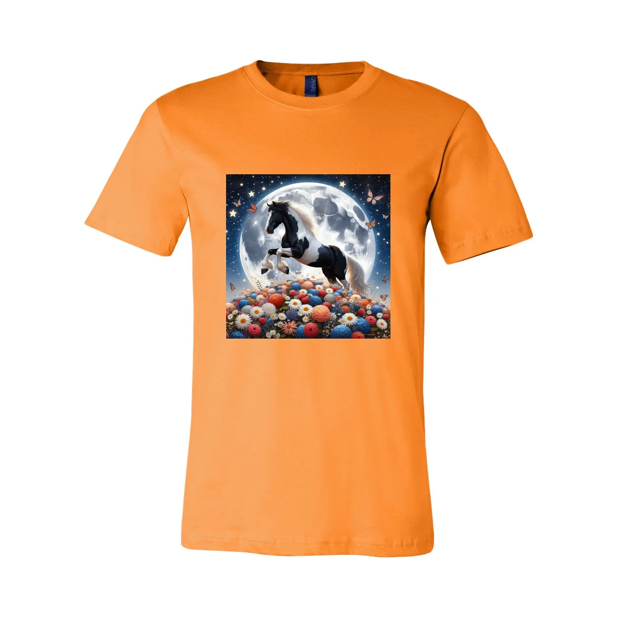 Spring Moon Paint Horse T Shirts