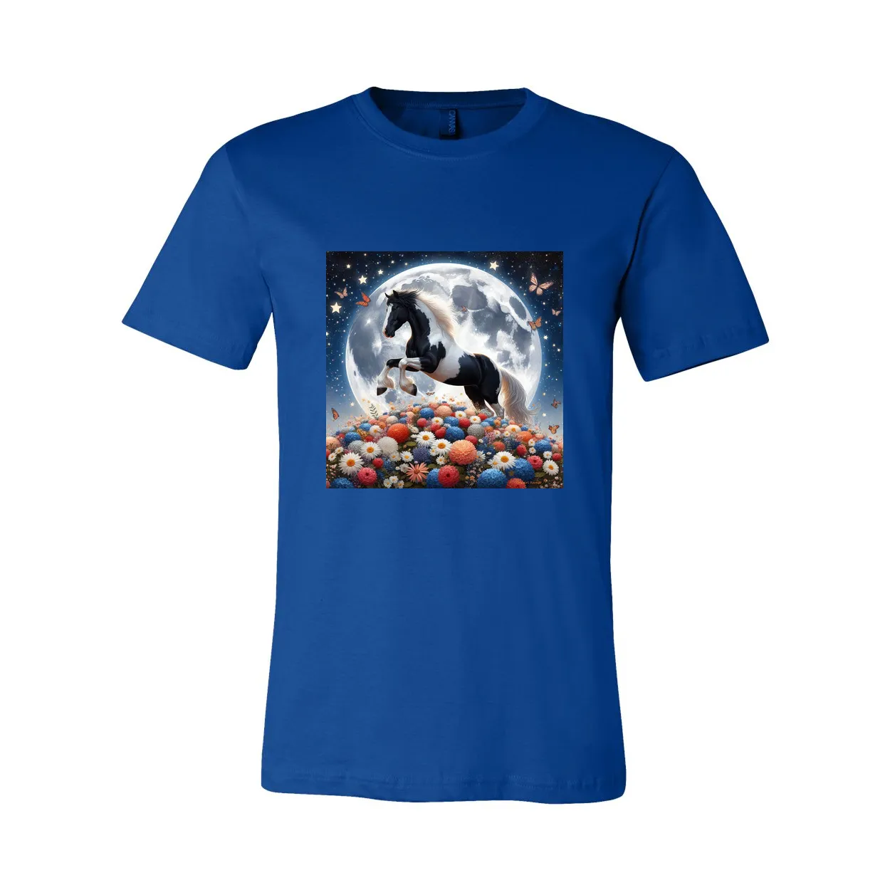 Spring Moon Paint Horse T Shirts