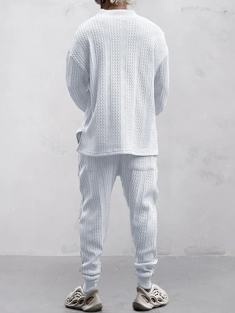 Stylish Knit Sweater Set
