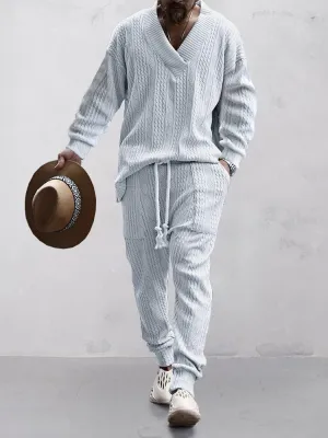 Stylish Knit Sweater Set