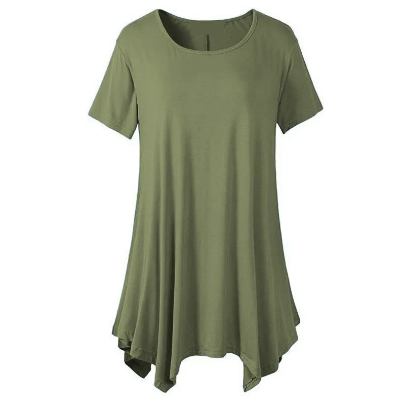 🔥SUMMER SALE 49% OFF🔥Women's Loose Comfortable Mid-length Short-sleeved T-shirt