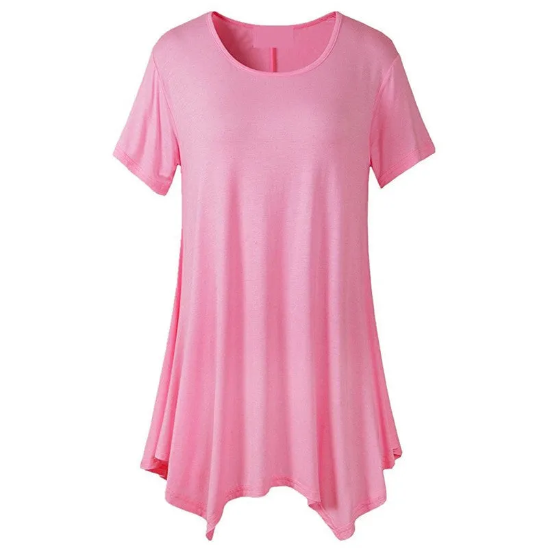 🔥SUMMER SALE 49% OFF🔥Women's Loose Comfortable Mid-length Short-sleeved T-shirt