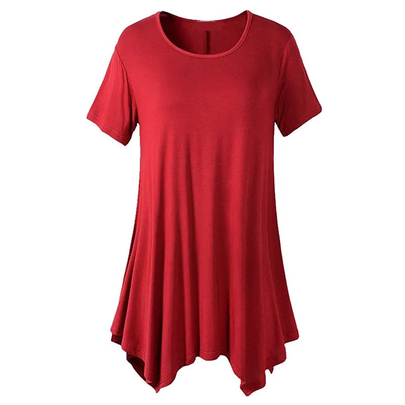 🔥SUMMER SALE 49% OFF🔥Women's Loose Comfortable Mid-length Short-sleeved T-shirt