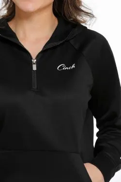 Women's Fleece Quarter Zip Hoodie